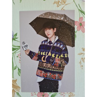 [พร้อมส่ง] โปสการ์ดปฏิทิน แบคฮยอน Baekhyun EXO 2021 Seasons Greetings Postcard Calendar