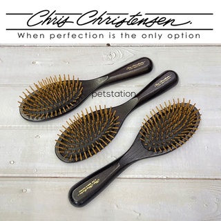 Christensen Oval Wood Pin Brush แปรงซี่ไม้