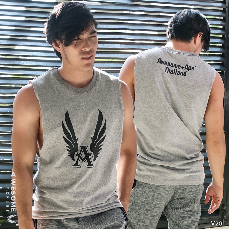 V201 เสื้อกล้าม  Awesome Sport