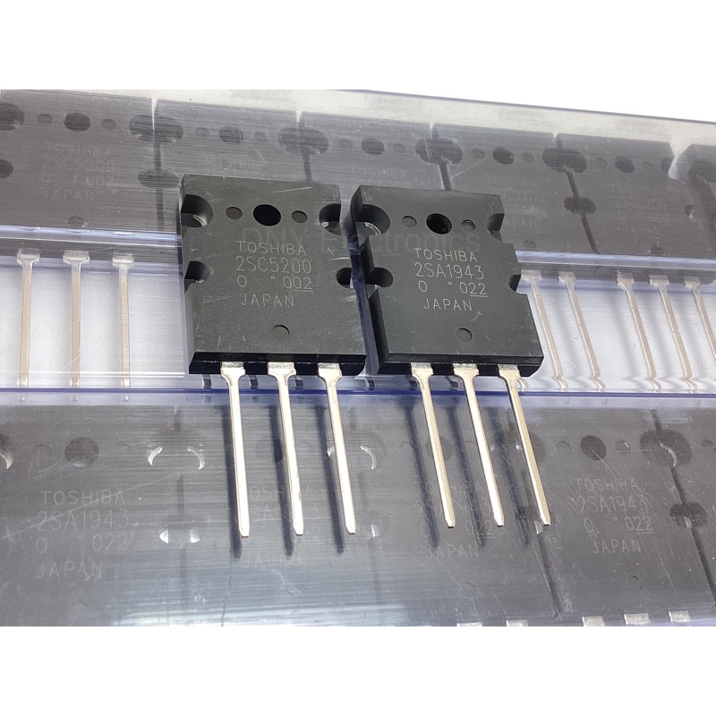 C5200 2SA1943 2SC5200 A1943 ใหม่นําเข้าคุณภาพสูงเครื่องขยายเสียงเสียงคู่หลอด TTA1943 TTC5200 ttc3