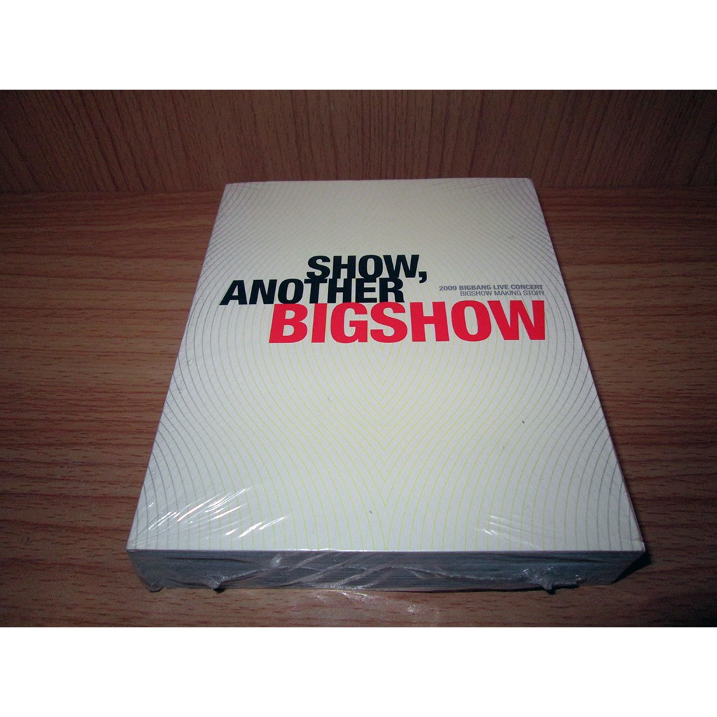 BIGBANG โฟโต้บุค Show, Another Big Show (Photobook+Poster) ของแท้จากเกาหลี BIGBANG BIG BANG Official Goods KPOP