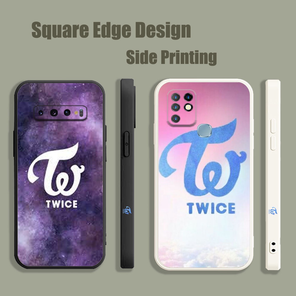 ใหม่กางเกงยีนส์ kpop double โลโก้ WPI04 สําหรับ OPPO A5 A9 A53 A32 A7X Reno 6 5 Z 2020 5G เคสโทรศัพท