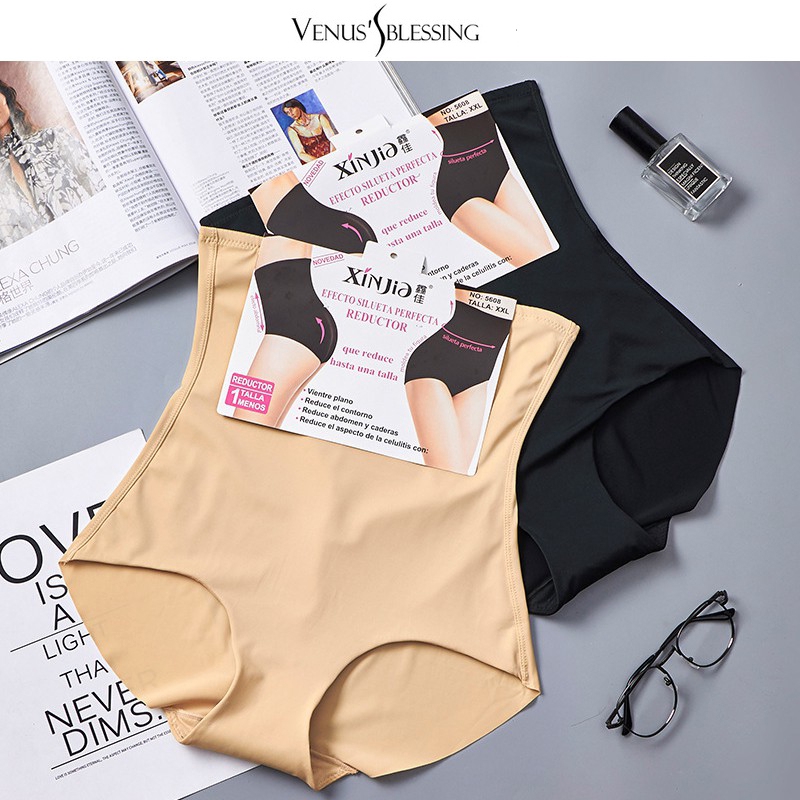 summer thin ice silk shapewear postpartum shaping pants high waist women belly panties กางเกงยกสะโพกขาสั้น คาร่า กระชับหน้าท้องแบนเรียบ ยกสะโพกให้เข้ารูป เก็บกระชับต้นขา