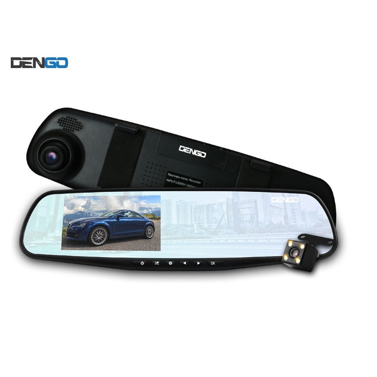 ✔❦[ฟรีเมมฯ16GB+โค้ด70บ.] DENGO Auto Rover กล้องติดรถยนต์ 2 กล้องเทพ ถูกกว่าคุ้มกว่า จอซ้าย-เลนส์ขวา ชัด 1080p FHD สว่างช