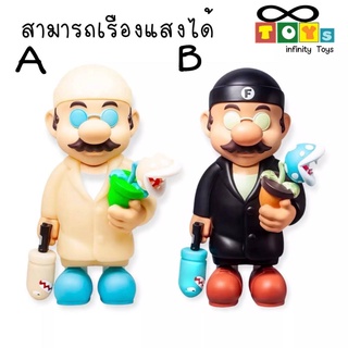 Model Mario โมเดลมาริโอ้ เรืองแสงได้ สูง  38cm.  มี2แบบ