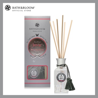 [BBLVDF-E01] BATH &amp; BLOOM Diffuser Oil Set บาธ แอนด์ บลูม ชุดก้านไม้หอมปรับอากาศ กลิ่นอัลมอนด์ วนิลา ลูกแพร์ 100 มล.