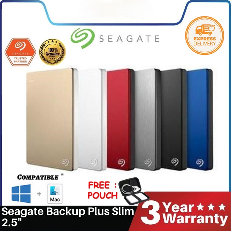 Seagate External Harddisk Usb Port 3.0 . 0 Portable 250GB/ 500GB/1TB/2TB