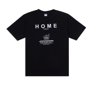 l Eat Sleep Sh*t เสื้อยืดโอเวอร์ไซส์