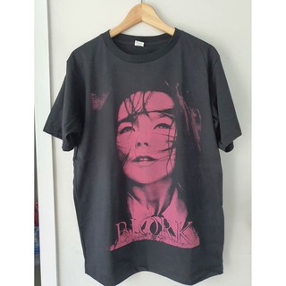 เสื้อยืดสีขาวBjork เสื้อยืด T-shirtS-4XL