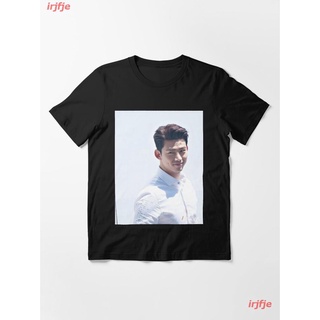 2022 2PM Taecyeon Smirk Essential T-Shirt เสื้อยืด ดพิมพ์ลาย ดผ้าเด้ง คอกลม cotton แฟชั่น discount Unisex