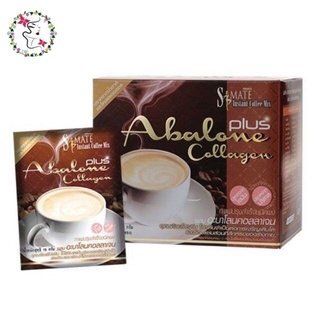 มิสทิน เอสเมท กาแฟปรุงสำเร็จชนิดผง ผสม อะบาโลนคอลลาเจน (15กรัมx10ซอง) S-Mate instant coffee Mix Plus Abalone Collagen