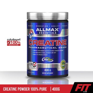 ALLMAX Nutrition, Creatine Powder, 100% Pure Micronized Creatine Monohydrate, Pharmaceutical Grade Creatine 400g