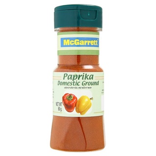 🔥ดีสุดๆ!! แม็กกาแรต พริกปาปริกาป่น 60กรัม McGarrett Paprika Domestic Ground 60g