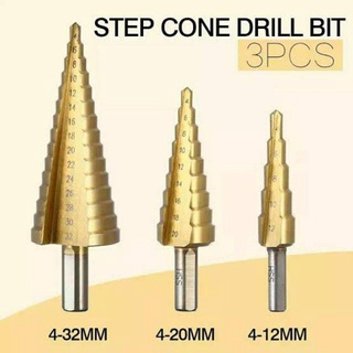 ดอกเจดีย์เจาะขยายรู STEP DRILL SET