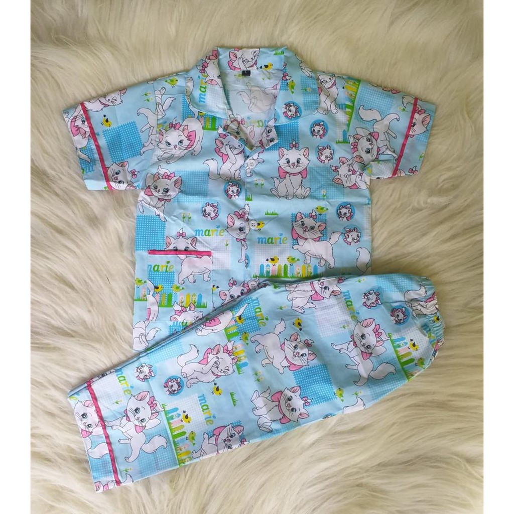 MARIE CAT BLIND PYJAMAS ~ CHILDRENS SLEEPWEAR ~ KIDS PYJAMAS