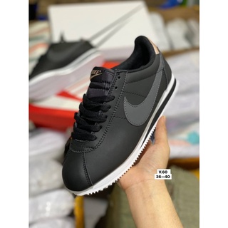 รองเท้าผ้าใบNike Cortez รองเท้าไนกี้คอเตส สีขาว แบบหนัง รองเท้าแฟชั่ีน รองเท้าผ้าใบผู้ชาย/หญิงUnisex พร้อมกล่องFull Box📦