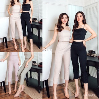 【TTร้านแฟชั่น】กางเกงขายาว MNS008 Sophia Pants✨ | กรอกโค้ด WBTXQW ลดเพิ่ม60฿ | Miniset.Styleใหม่