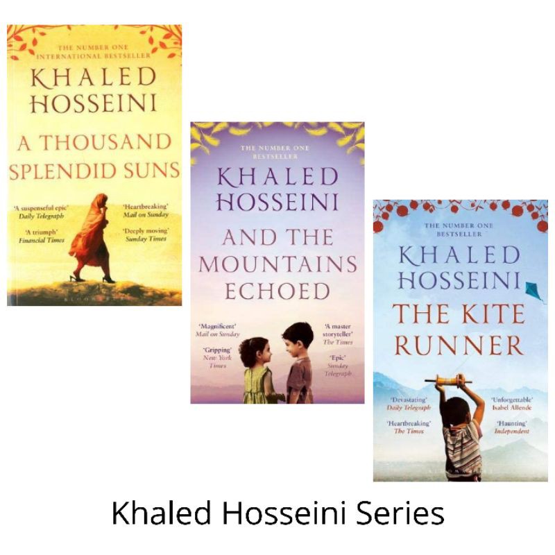 A Thuseand Splendid Suns, Kite Runner, และภูเขา Echoed - Khaled Hoseini Series