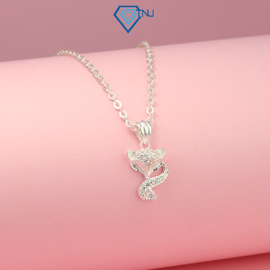สร้อยคอจิ้งจอกเงินสําหรับผู้หญิง DCN0499 TNJ Jewelry