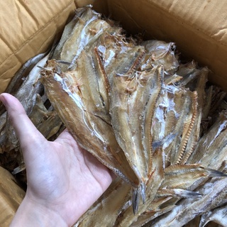 🐟ปลาช่อนเล็ก🐟 ปลาช่อนทะเลตากแห้ง ปลาจิ๊กโก๋ ปลาตัดหัว 500g