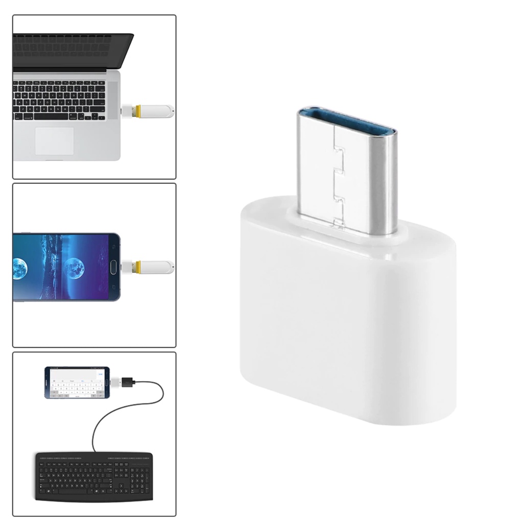 อะแดปเตอร์ OTG Micro USB สําหรับโทรศัพท์ Android Type C Male To USB Female