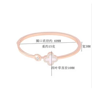 กำไลข้อมือดอกไม้ LV สร้อยข้อมือ เครื่องประดับ แฟชั่น สไตล์เกาหลี B25