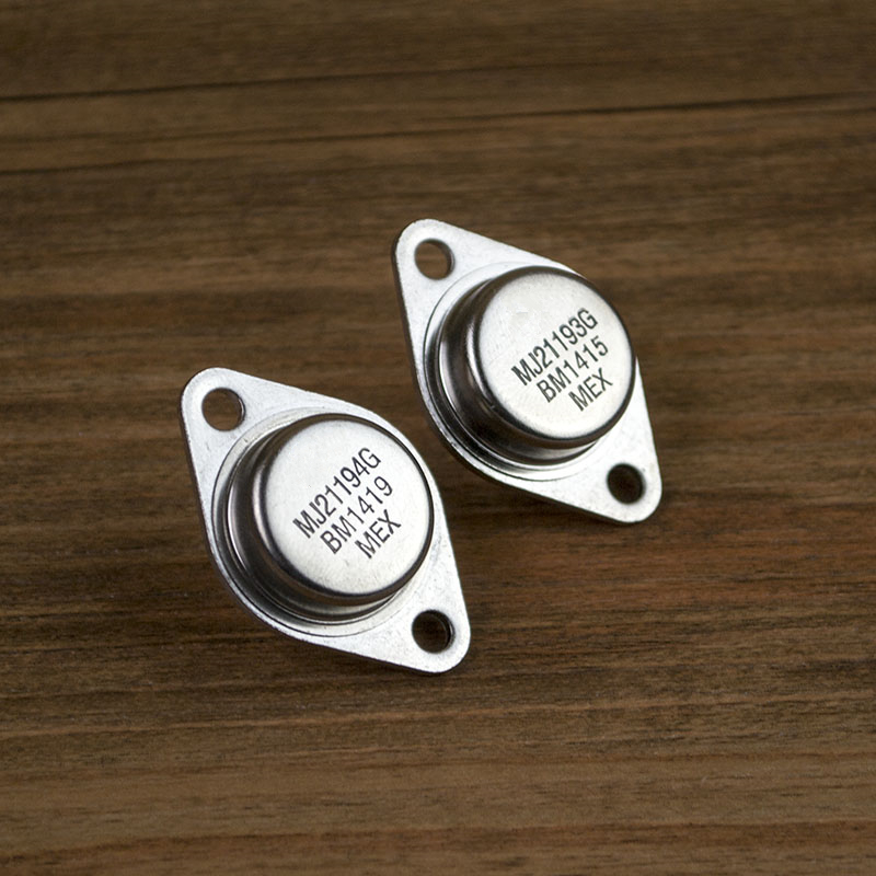 MJ21194 MJ21193 TO-3 5 ชิ้นและส่วนประกอบ SILICON POWER ทรานซิสเตอร์ IC ใหม่ pxc6