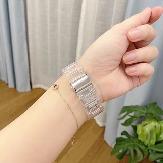 สายรัดแบบเปลี่ยนใสใสขนาด 22 มม สำหรับ สายรัดข้อมือ Huawei Watch