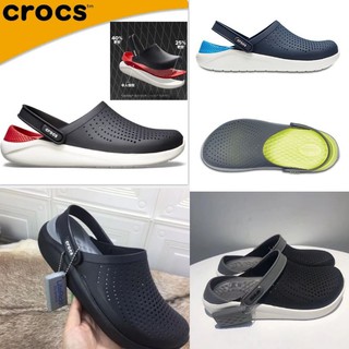 ส่งจากกรุงเทพ Crocs LiteRide Clog รองเท้าแตะ พกพาติดตัว ถูกกว่าในห้าง ใส่สบายทั้งชายและหญิง วัสดุทำจากยางแท้