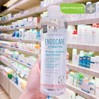 ✨แท้💯✨Endocare Hydractive Micellar Solution 400 ml เอนโดแคร์ ไมเซลลา เช็ดเครื่องสำอาง รอบดวงตา ผิวแพ้ง่าย สิวง่าย