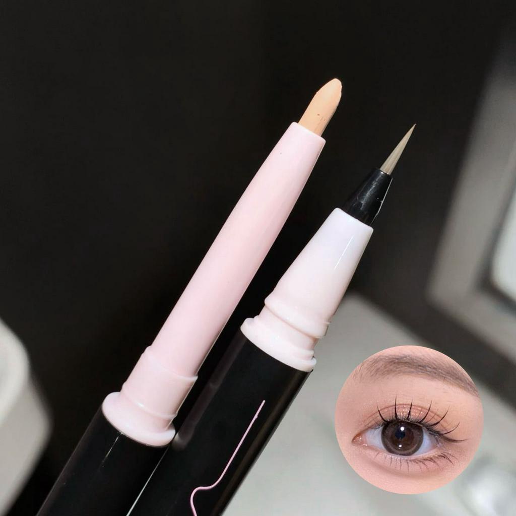 Kakashow สามมิติ Star Eyes Double-Ended โกหก Silkworm ปากกา Pseudo-No-Makeup Shadow ธรรมชาติ Brightening และ Long-Lasting เกาหลี eye แต่งหน้า