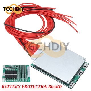 มาใหม่ บอร์ดวงจรแบตเตอรี่ 13S 35A 48V 18650 Li Ion BMS PCB สําหรับจักรยานไฟฟ้า สกูตเตอร์