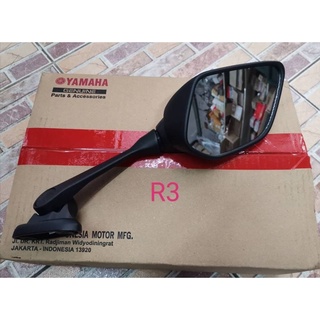 1WDF629010 กระจกมองหลังขวา R แท้ YAMAHA รุ่น YZF R3 1WD-F6290-10