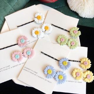 กิ๊บเซ็ต Little Daisy เครื่องประดับผมหญิงเกาหลี Daisy Hairpin Set Korean female hair accessories