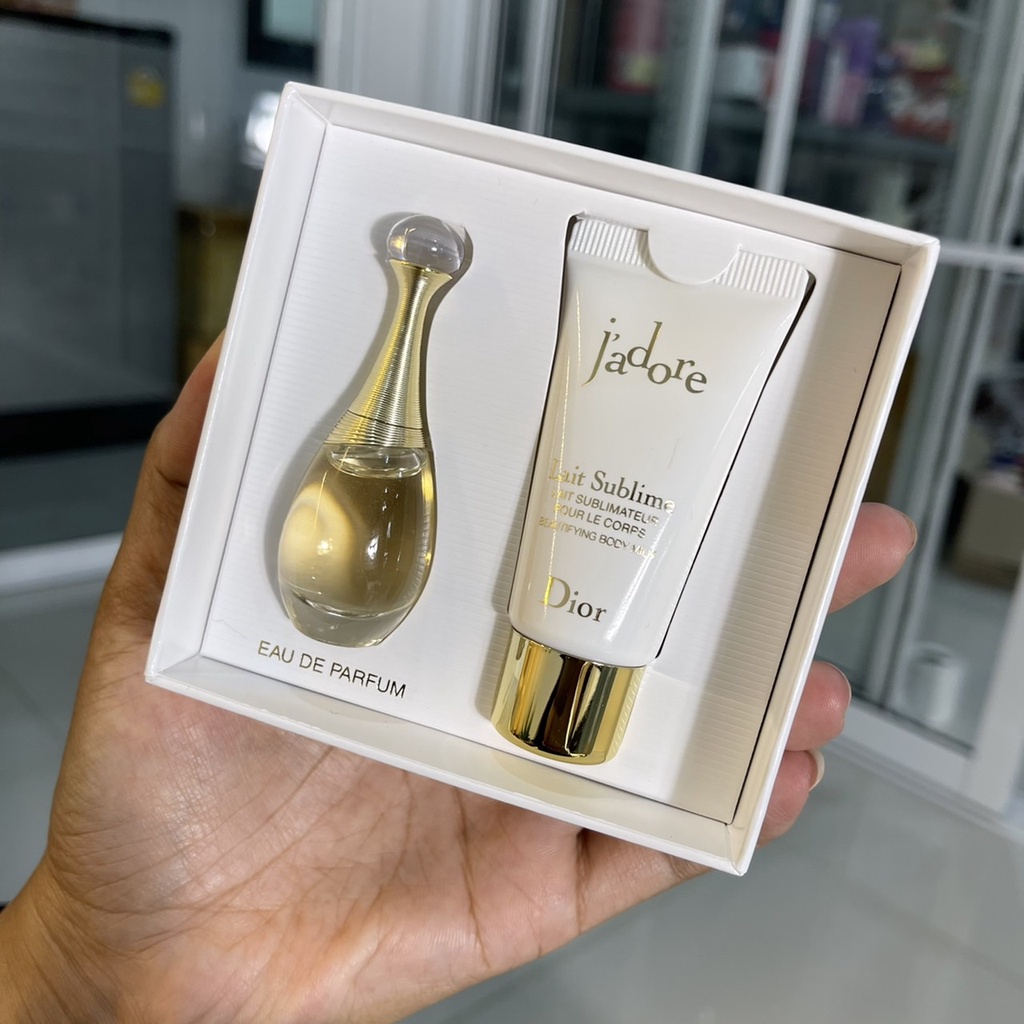 Dior Jadore EDP Mini Gift Set 2 Pcs. Shopee Thailand
