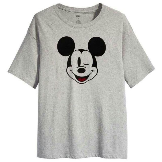 mickey mouse t shirt levis