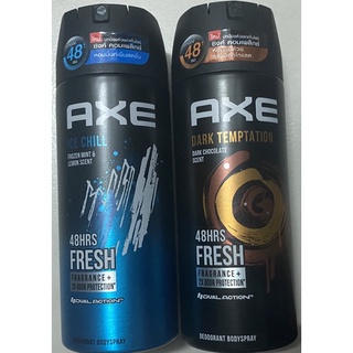 แอ๊กซ์ axe สเปรย์ Ice chill และ Dark temptation 135 มล.