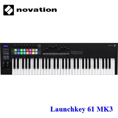Novation Launchkey 61 MK3 USB MIDI Keyboard Controller (61-Key)