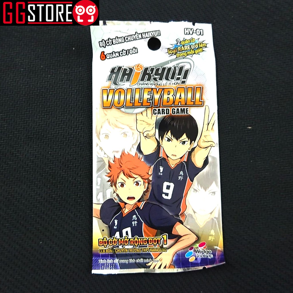 HV-01 HAIKYU!! VOLLEYBALL CARD GAME BOOSTER Pack 01 เวียดนาม