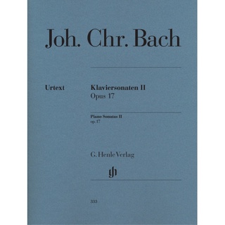 BACH Piano Sonatas, Volume II op. 17 (HN333)