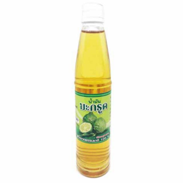 น้ำมันมะกรูด 95 มล. สกัดจากธรรมชาติ 100% (แก้วแววชาญ)
