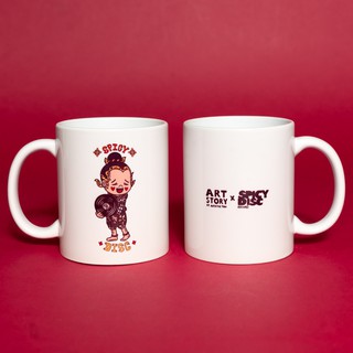 Spicydisc Mug Cup แก้วน้ำแก้วมัค เซรามิกส์ ขนาด 11 ออนซ์