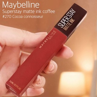 Maybelline Superstay Matte Ink Coffee Edition #270 - COCOA CONNOISSEUR