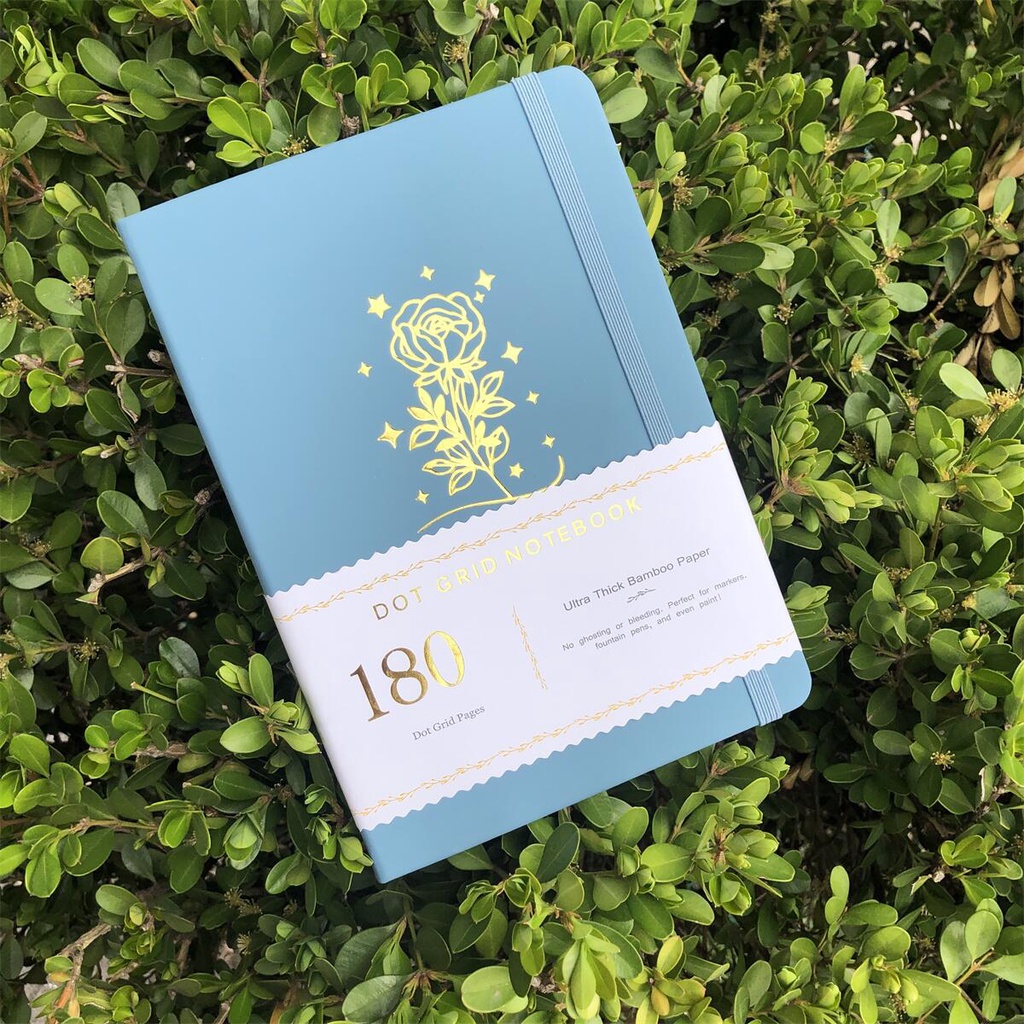A5 Dotted Journal Bullet Dot Grid Journal กระดาษ 180g