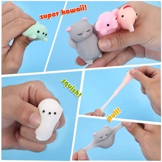 10 ชิ้น สกุชชี่ ของเล่นบีบ สกุชชี่ มินิ คาวาอี้ สกุชชี่ Mochi คลายเครียด ของเล่นความวิตกกังวล ปาร์ตี้โปรดปราน