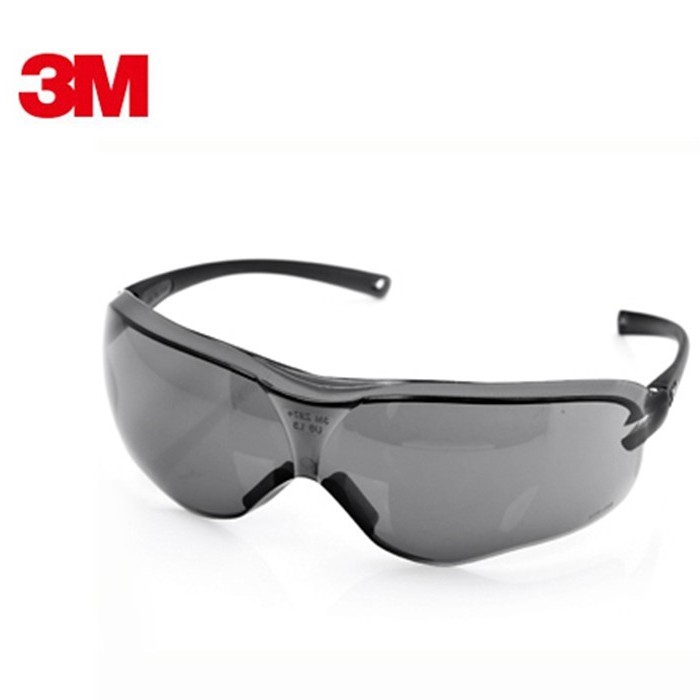 แว่นตายิงปืน เลนส์ดำ 3M Virtua Safety Glasses V35 แว่นตากันสะเก็ด แว่นตานักกีฬา กรองแสง ป้องกันฝ้า