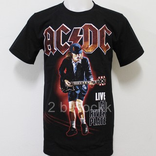 เสื้อยืด AC DC เสื้อ เสื้อวง เอซี ดีซี S224 Size ยุโรป