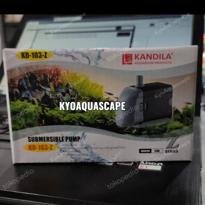 KANDILA Z SERIES WATERPUMP 1000LPH/15W/H1.4M KD 103 Z KD103Z