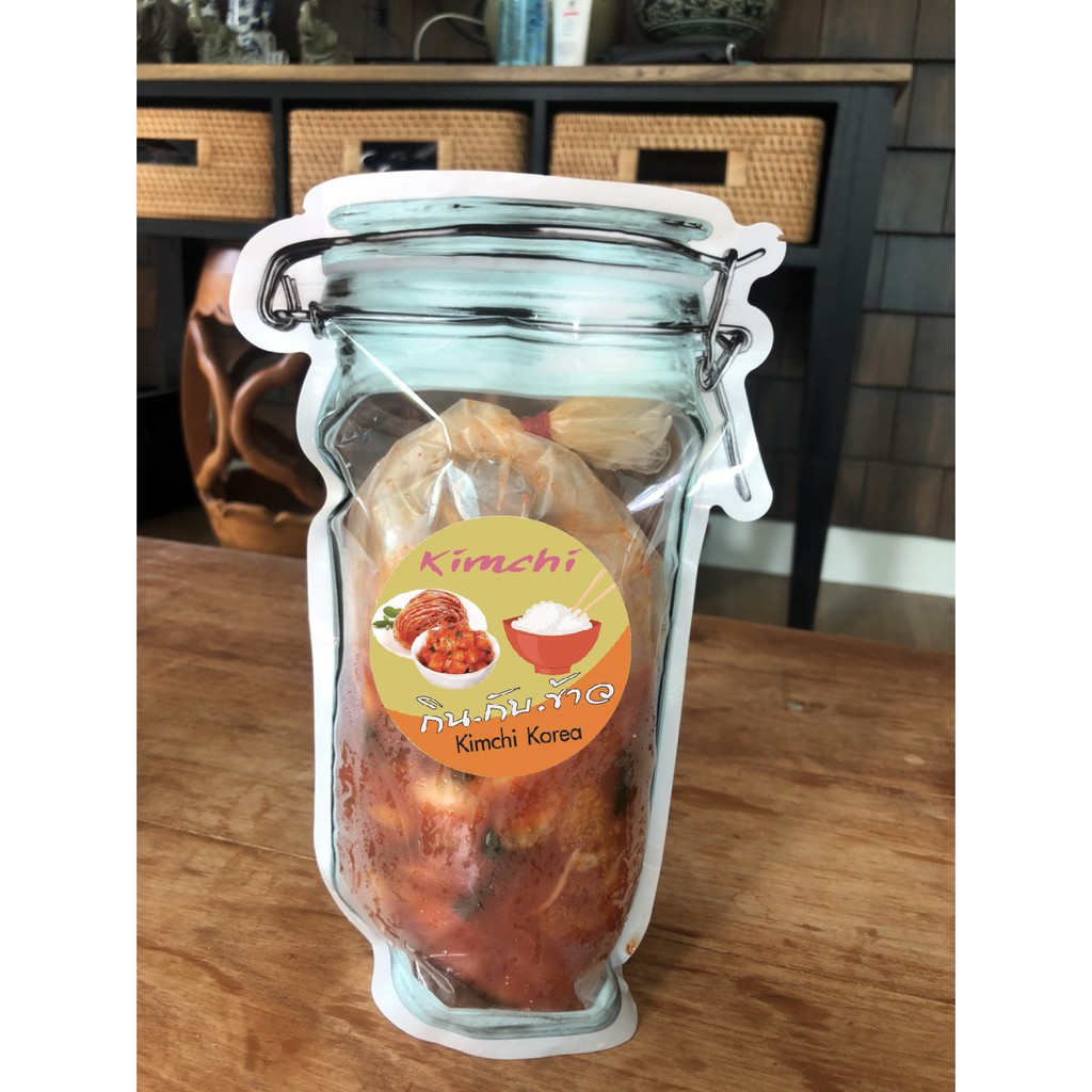 กิมจิเกาหลี กินกับข้าว kimchi korea home made by omma
