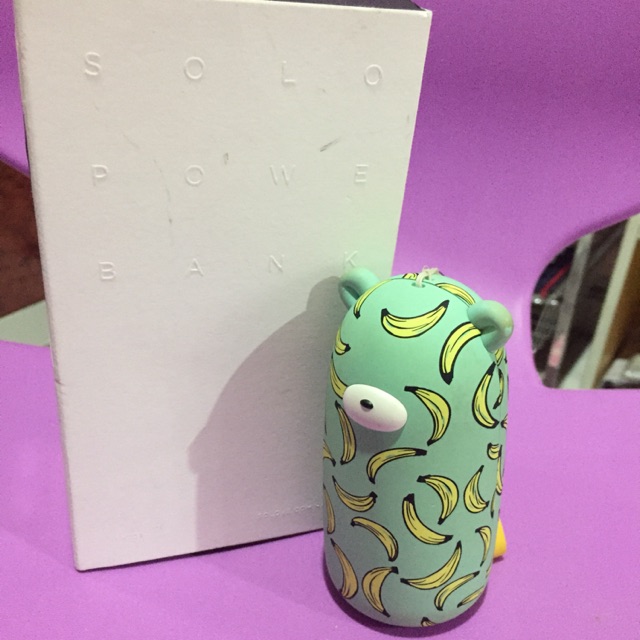 Solove powerbankหมีกล้วยน่ารัก